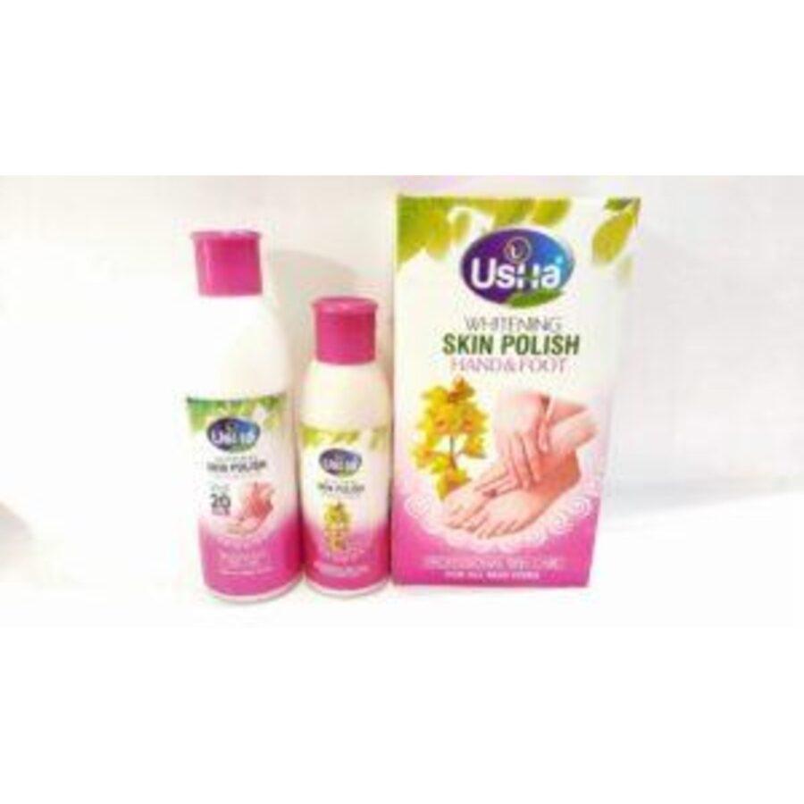 Whitening skin polish for hand and foot